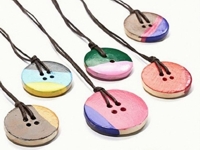 DaWanda Alessa Colourful Button Necklace